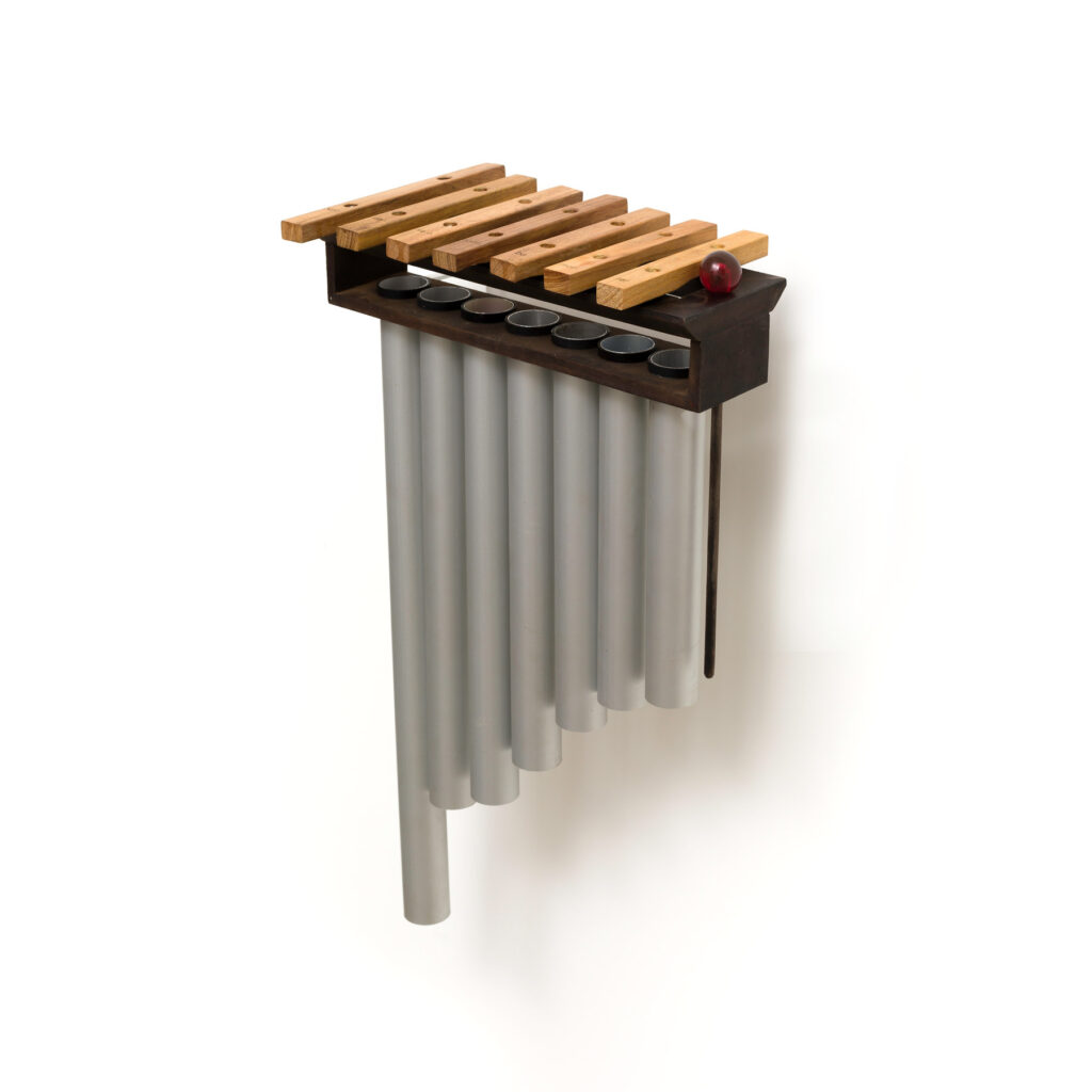 Não Deixe o Samba Morrer (2021), escultura sonora de Felippe Moraes inspirada na canção de Edson Conceição e Aloísio Silva