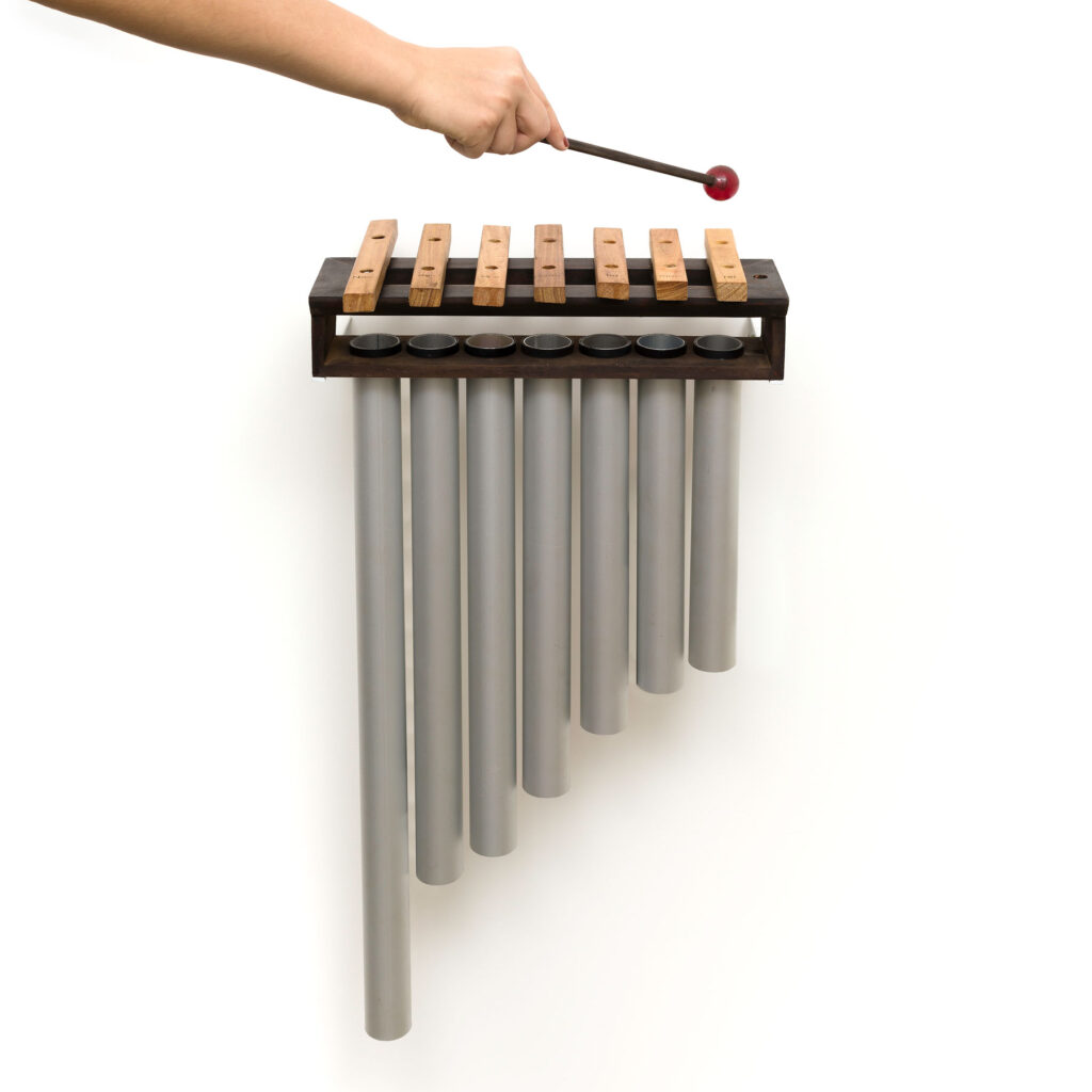 Não Deixe o Samba Morrer (2021), escultura sonora de Felippe Moraes inspirada na canção de Edson Conceição e Aloísio Silva